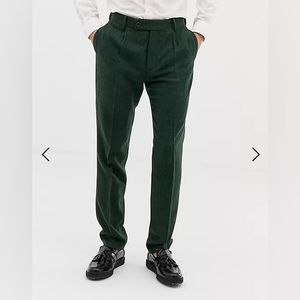 ASOS Dark Green Dress Pants